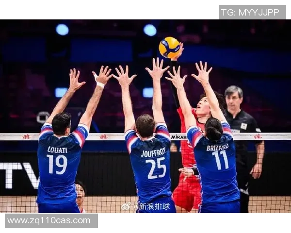 男排国际对抗赛法国队挑战中国队展现巅峰对决精彩瞬间