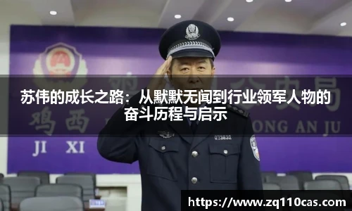 苏伟的成长之路：从默默无闻到行业领军人物的奋斗历程与启示